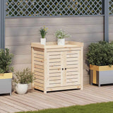 Potting Table with Shelves 82.5x50x86.5 cm Solid Wood Pine - Side View