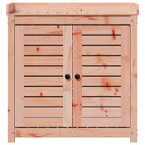 Potting Table with Shelves 82.5x50x86.5 cm Solid Wood Douglas - 45-Degree Angle