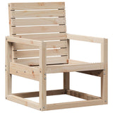3 Piece Garden Lounge Set Solid Wood Pine - Top-Down View