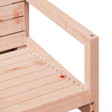 3 Piece Garden Lounge Set Solid Wood Douglas - Close-Up Angle