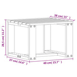 3 Piece Garden Lounge Set Solid Wood Douglas - Extra Image