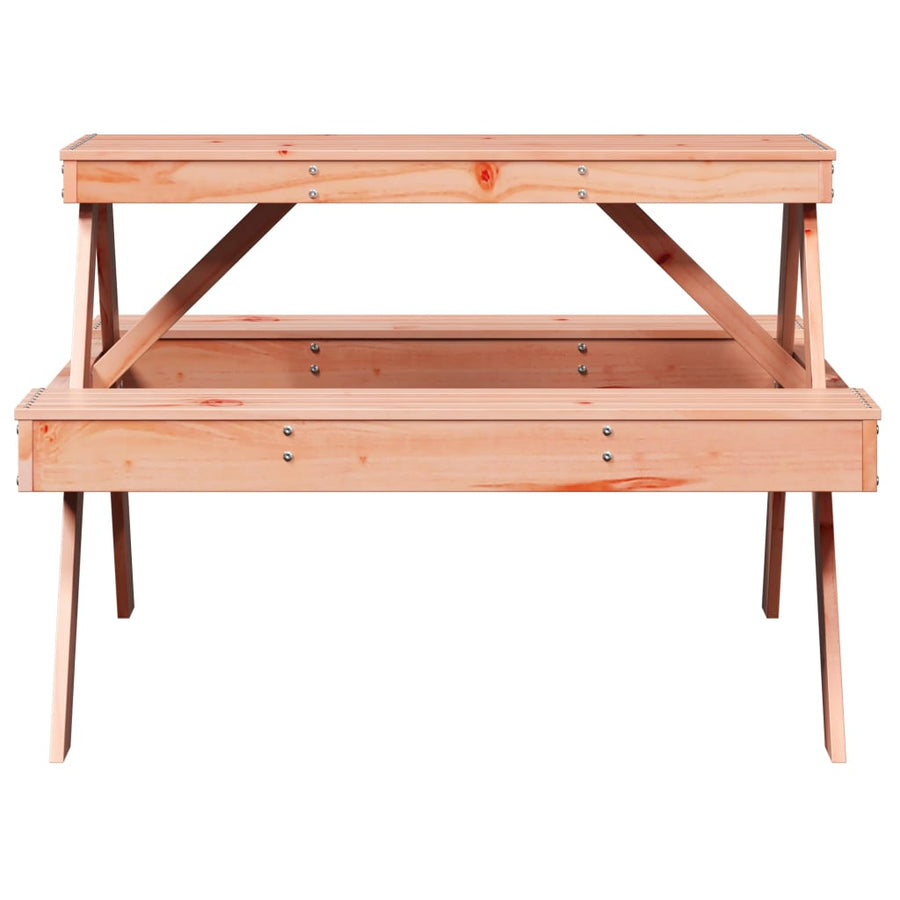 Picnic Table 105x134x75 cm Solid Wood Douglas