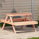 Picnic Table 105x134x75 cm Solid Wood Douglas