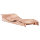 Sun Lounger 205x70x31.5 cm Solid Wood Douglas - Front View