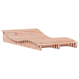 Sun Lounger 205x110x31.5 cm Solid Wood Douglas - Front View