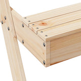 Picnic Table with Sandpit for Kids Solid Wood Pine - Extra Image