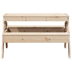 Picnic Table for Kids 88x97x52 cm Solid Wood Pine