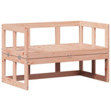 Garden Sofa Bench Extendable Solid Wood Douglas - Front View