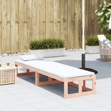 Garden Sofa Bench Extendable Solid Wood Douglas - Top-Down View