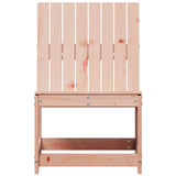 Garden Chair 50.5x55x77 cm Solid Wood Douglas - Top-Down View