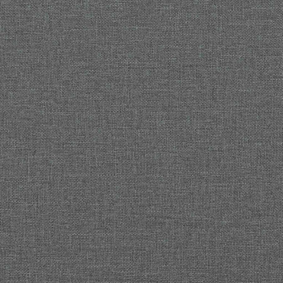 Massage Chaise Lounge with Cushions Dark Grey Fabric