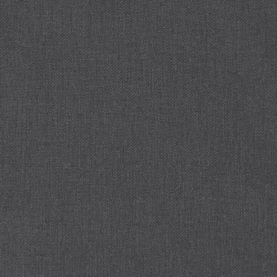 Highback Chair Cushions 6 pcs Melange Anthracite 120x50x4 cm