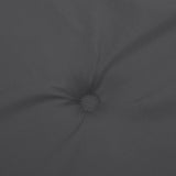 Lowback Chair Cushions 6 pcs Melange Anthracite 100x50x4 cm Fabric