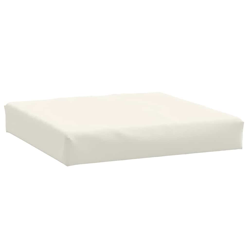Pallet Cushions 2 pcs Melange Cream Fabric