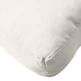 Pallet Cushions 2 pcs Melange Cream Fabric