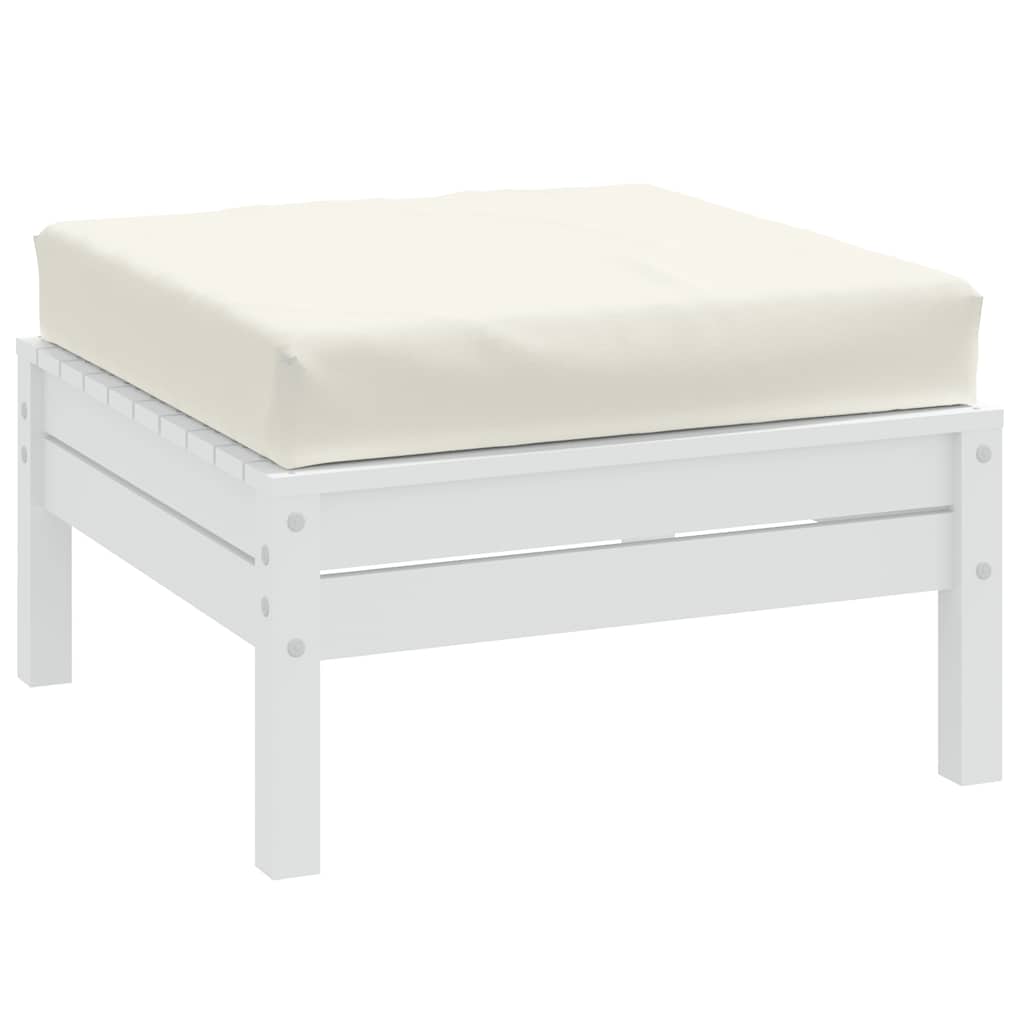 Pallet Cushion Melange Cream 60x60x9.5 cm Fabric