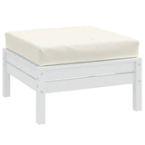 Pallet Cushion Melange Cream 60x60x9.5 cm Fabric