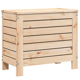 Garden Footstool 62x31.5x52 cm Solid Wood Pine - Front View