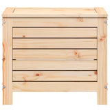 Garden Footstool 62x31.5x52 cm Solid Wood Pine - Top-Down View