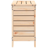 Garden Footstool 62x31.5x52 cm Solid Wood Pine