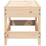 Garden Footstool 62x30x32 cm Solid Wood Pine