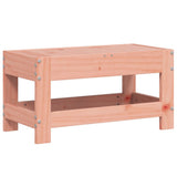 Garden Footstool 62x30x32 cm Solid Wood Douglas - Front View