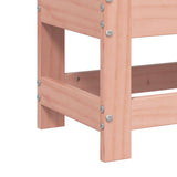 Garden Footstool 62x30x32 cm Solid Wood Douglas - Close-Up Angle
