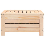 Garden Footstool 62x63.5x32 cm Solid Wood Pine - 45-Degree Angle