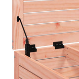Garden Footstool 62x63.5x32 cm Solid Wood Douglas - Low Angle