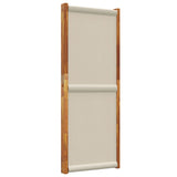 3-Panel Room Divider Light Grey 210x180 cm - 45-Degree Angle
