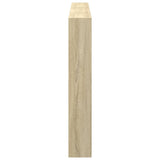 Headboard Cabinet with LED Sonoma Oak 180 cm