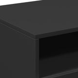 Coffee Table with LED Lights Black 90x49x40 cm - Extra Image