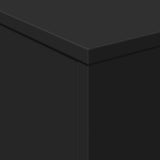 Coffee Table with LED Lights Black 50x50x40 cm - Extra Image