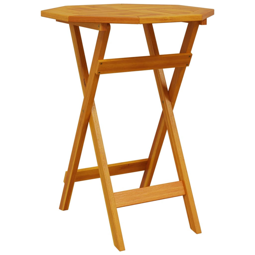 Folding Garden Table ?0x75 cm Solid Wood Acacia