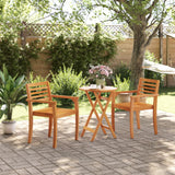 Folding Garden Table ?0x75 cm Solid Wood Acacia
