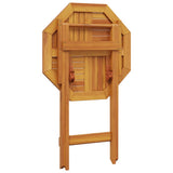Folding Garden Table ?0x75 cm Solid Wood Acacia