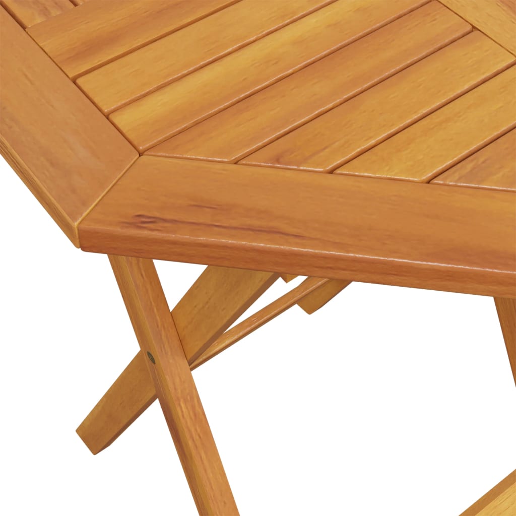 Folding Garden Table ?0x75 cm Solid Wood Acacia