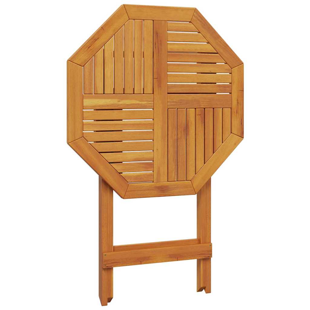 Folding Garden Table ?0x75 cm Solid Wood Acacia