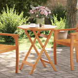 Folding Garden Table ?0x75 cm Solid Wood Acacia