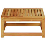 Garden Table 63x63x30 cm Solid Wood Acacia