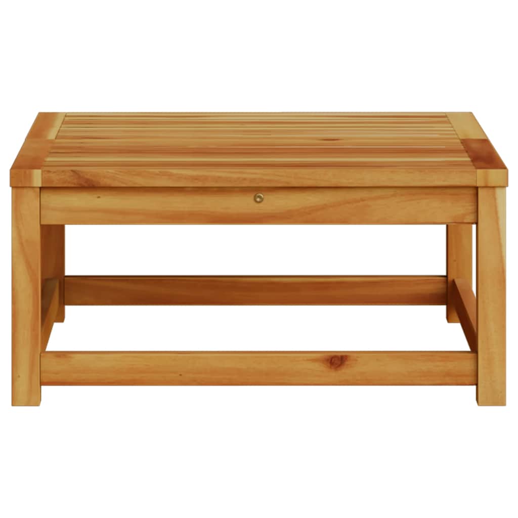 Garden Table 63x63x30 cm Solid Wood Acacia