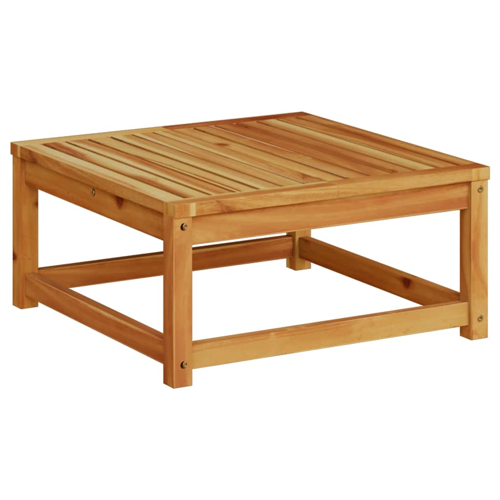 Garden Table 63x63x30 cm Solid Wood Acacia