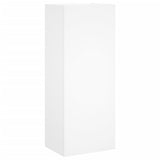 5 Piece TV Wall Units White Engineered Wood