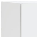 4 Piece TV Wall Cabinets with LED Lights White - Extra Image