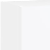 5 Piece TV Wall Units with LED White Engineered Wood - Extra Image