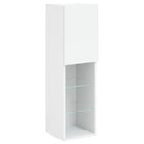 7 Piece TV Wall Cabinet Set with LED Lights White - Extra Image