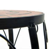 Plant Stands 3 pcs Terracotta Ceramic - Close-Up Angle