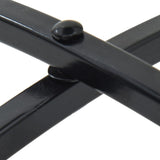 Mosaic Bistro Table Blue and White Ø50x70 cm Ceramic - Extra Image