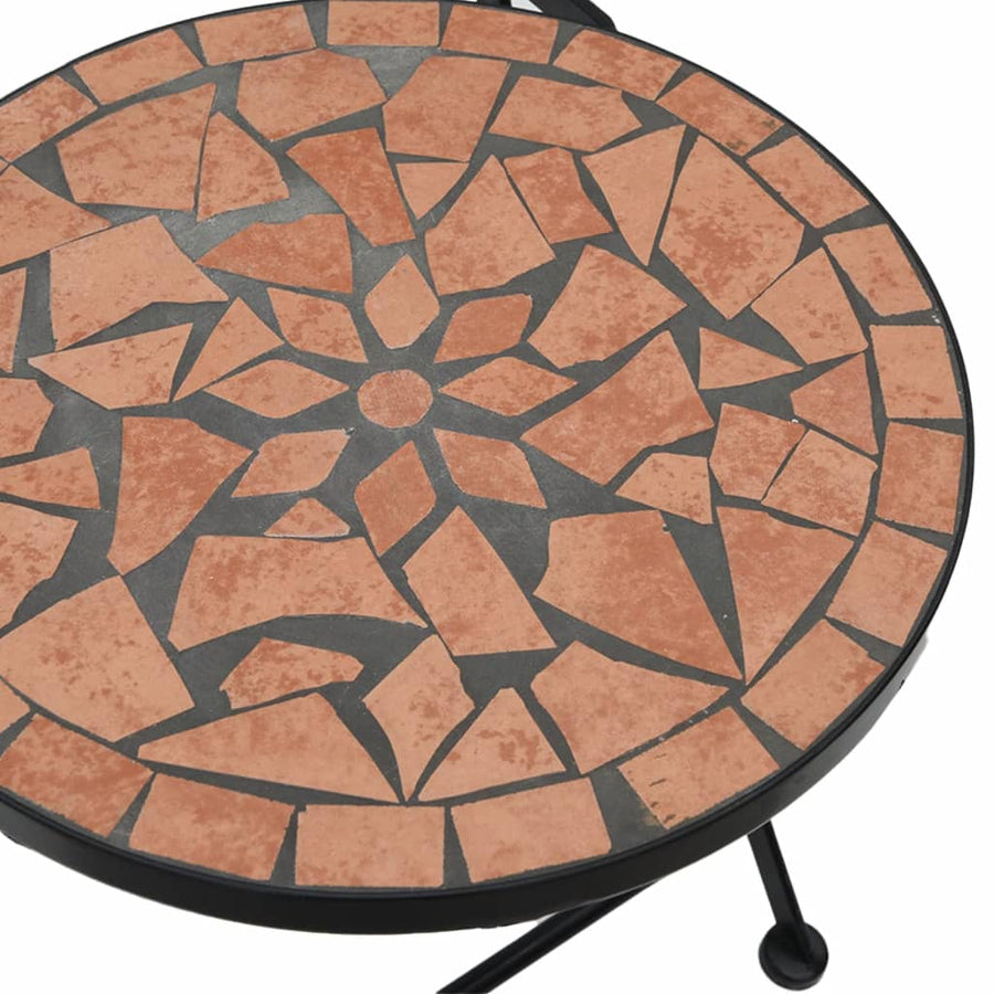 Folding Chairs 2 pcs Terracotta Ceramic