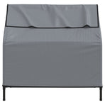 Dog House Light Grey Oxford Fabric and Steel
